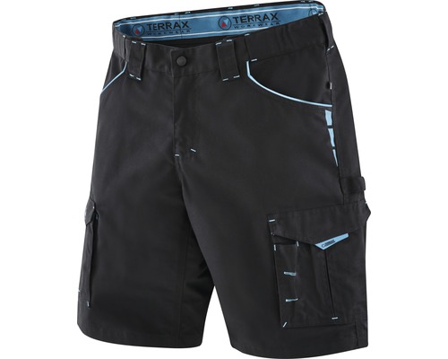 TX Workwear Arbeitsshorts Gr. 50 schwarz/azur