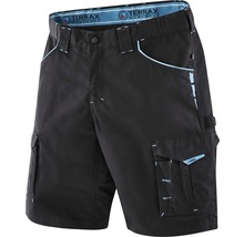 Schwarze Arbeitsshorts mit Taschen