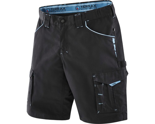 Schwarze Arbeitsshorts mit Taschen