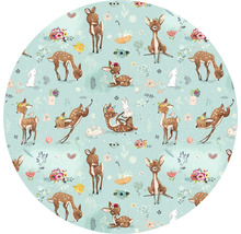 Fototapete Vlies HRBC100095 Rehe Ø 142,5 cm