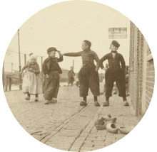 Fototapete Vlies HRBC200072 Niederländische Tracht 4 Ø 190 cm