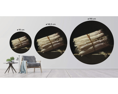 Wandbild mit Spargelmotiv in verschiedenen Größen