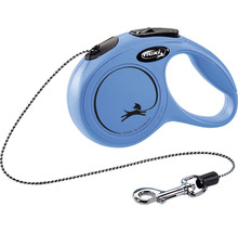 Hundeleine flexi New Classic Seil Gr. XS 3 m blau