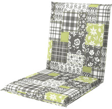 Gartenstuhlauflage mit Patchworkmuster