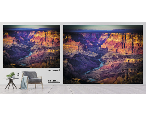 Wandbild mit Grand Canyon Motiv für Innenräume