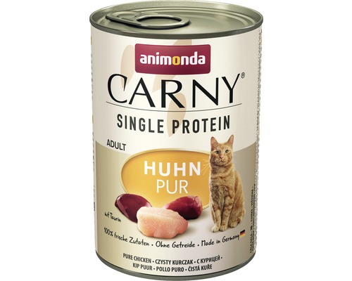 Katzenfutter nass animonda CARNY Single Huhn pur 400 g Katzenfutter nass animonda CARNY Single Huhn pur 400 g