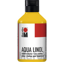Marabu Aqua-Linoldruckfarbe mittelgelb 021 250ml-thumb-0
