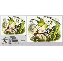Fototapete Vlies HRBP100059 Vogel Illustration 2 7-tlg. 340 x 254 cm