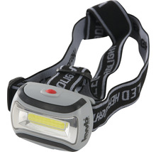COB LED Stirnlampe 190 lm grau/schwarz-thumb-1