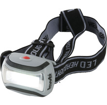 COB LED Stirnlampe 190 lm grau/schwarz-thumb-0