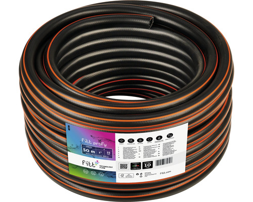 Gerollter Gartenschlauch, 50 Meter lang