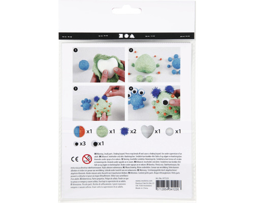 Bastelset zur Herstellung einer Monsterfigur