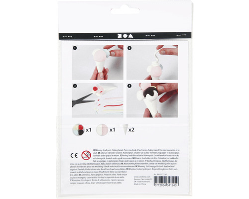 Verpackung einer Modellier-Anleitung für Eis