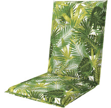 Stuhlauflage 110 x 48 x 6 cm 50 % Baumwolle, 50 % Polyester grün-thumb-0