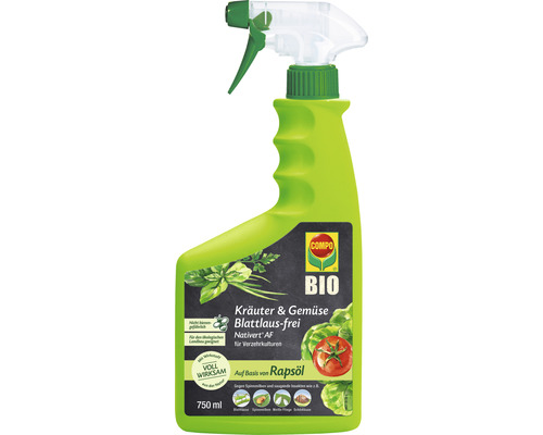 Kräuter & Gemüse Blattlaus-frei COMPO Nativert® 750 ml Anwendungsfertiges Pumpspray