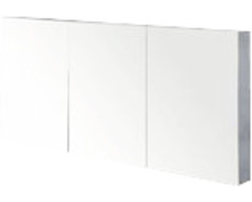 Spiegelschrank Sanox 140 x 13 x 65 cm schwarzeiche 3-türig