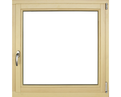 Holzfenster Kiefer lackiert 980x980 mm DIN Rechts