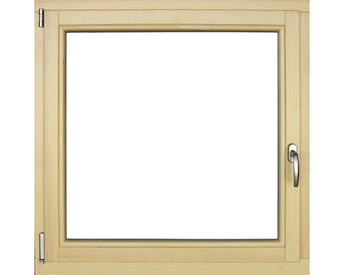 Holzfenster Kiefer lackiert 680x680 mm DIN Links
