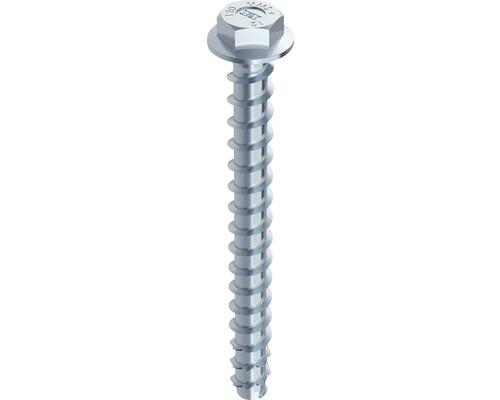 HECO-MULTI-MONTI-plus SS Betonschraube Sechskant Vollgewinde 12x160 mm blau verzinkt 25 Stück HECO-MULTI-MONTI-plus SS Betonschraube Sechskant Vollgewinde 12x160 mm blau verzinkt 25 Stück