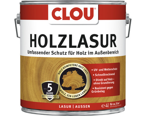 Clou Holzlasur kiefer 4 L