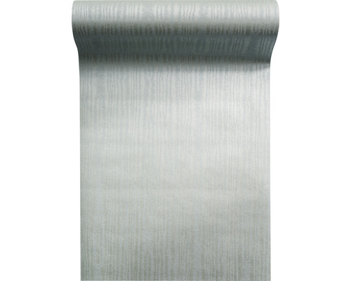 Vliestapete 67560-HOR Pure & Noble IV Polly Mint Silver Tapetenrolle mit feiner Holzstruktur