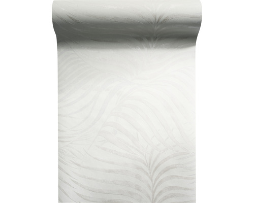 Vliestapete 67534-HOR Pure & Noble IV Olivia Grey Tapetenrolle mit Blattmuster