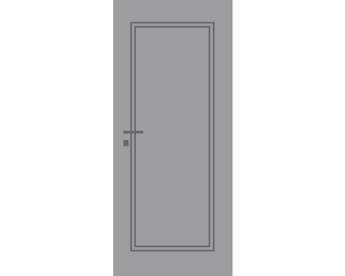 Zimmertür mit Rahmen