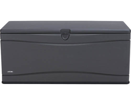 Auflagenbox LIFETIME 495l 153 x 61 x 68 cm Kunststoff grau Aufbewahrungsbox aus Kunststoff mit Deckel