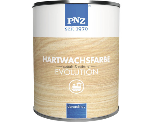 PNZ Hartwachsfarbe evolution donaublau 750 ml