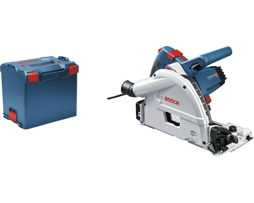 Tauchsäge Bosch Professional GKT 55 GCE inkl. Kreissägeblatt und L-BOXX 374 Bosch Tauchsäge mit Transportkoffer