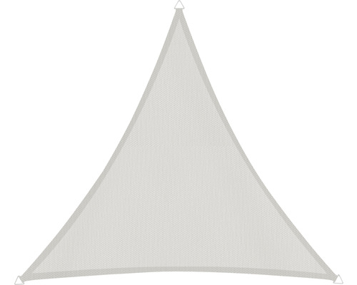 Dreieckiges Sonnensegel mit Befestigungspunkten
