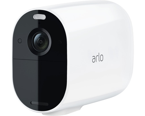 Arlo Essential XL Spotlight Kamera weiß Überwachungskamera außen kabellos WLAN Farbnachtsicht