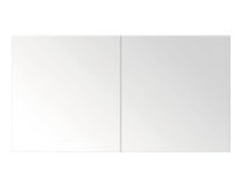 Spiegelschrank Sanox Porto 120 x 13 x 65 cm kieselgrau 2-türig