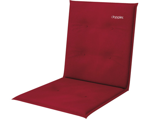Stuhlauflage Niedriglehner LOOK 100 x 48 x 4 cm 100 % Polyester rot-0