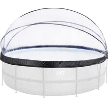 Pool Abdeckung EXIT rund Ø 488 cm transparent