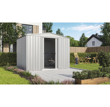 Gartenhaus Tower 108 308 x 247 cm silbermetallic