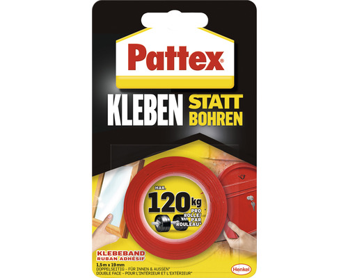 Pattex Montageband Superstark weiß 19 mm x 1,5 m-0