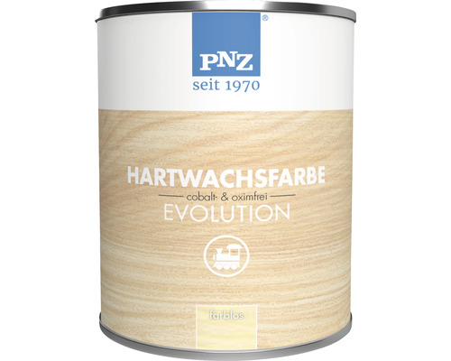 PNZ Hartwachsfarbe evolution für Innen farblos 250 ml PNZ Hartwachsfarbe farblos in einer Dose