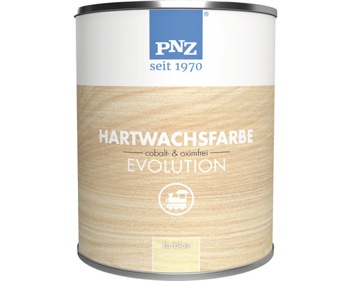 PNZ Hartwachsfarbe evolution für Innen farblos 750 ml PNZ Hartwachsfarbe farblos in Dose
