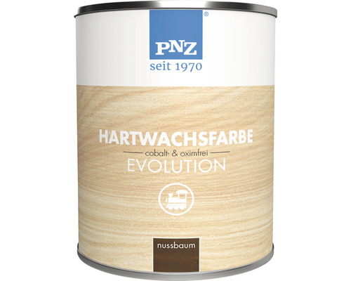 PNZ Hartwachsfarbe evolution nussbaum 250 ml
