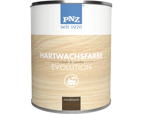 PNZ Hartwachsfarbe evolution nussbaum 750 ml