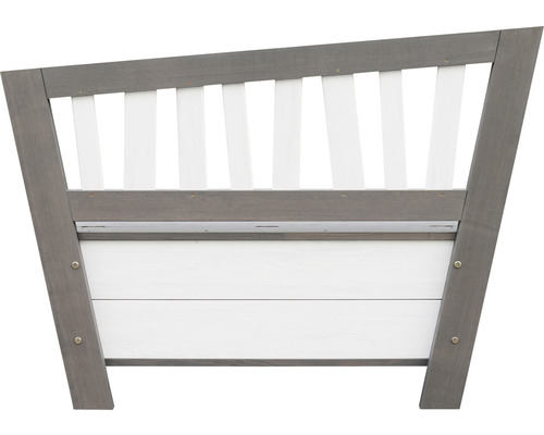 Holzspielhaus-Element mit Holzrahmen und Holzlatten