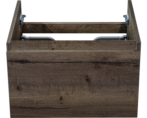 Waschtischunterschrank Sanox Frozen Frontfarbe tabacco BxHxT 60 x 40 x 45 cm Waschtischunterschrank aus Holz