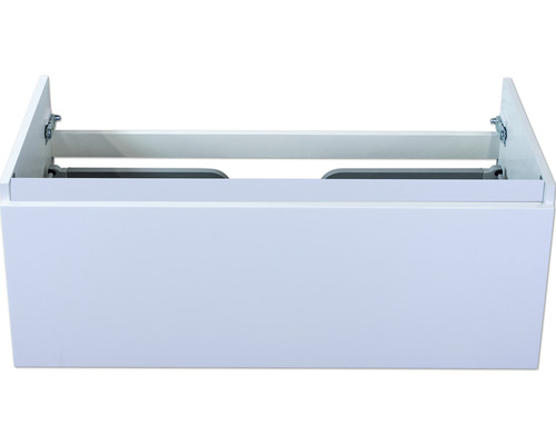 Waschtischunterschrank Sanox Frozen Frontfarbe weiß hochglanz BxHxT 100 x 40 x 45 cm