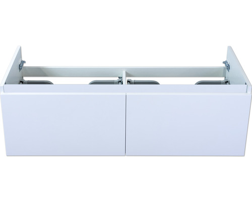 Waschtischunterschrank Sanox Frozen Frontfarbe weiß hochglanz BxHxT 120 x 40 x 45 cm