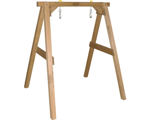 Holzschaukelgestell mit Aufhängung