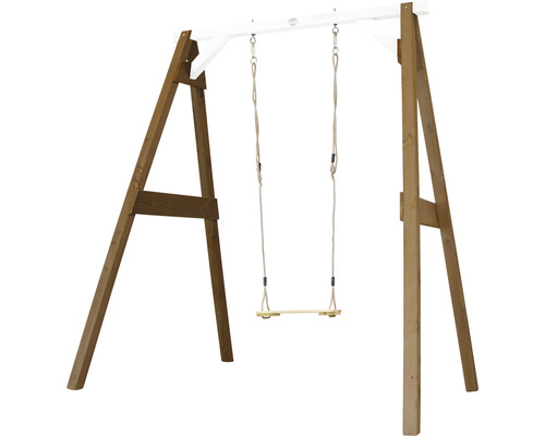 Holzschaukel für den Garten