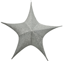 Dekostern silber Ø 80 cm silber