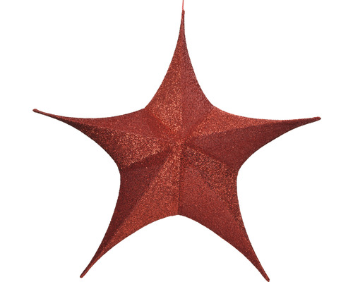 Glitzernder Stern zur Weihnachtsdekoration