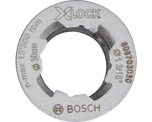 X-LOCK Diamanttrockenbohrer Bosch Professional Best for Ceramic Dry Speed Ø 30 mm Bosch X-Lock Spannmutter für Winkelschleifer, mit einer maximalen Drehzahl von 13300 Umdrehungen pro Minute und einem Durchmesser von 30 Millimetern